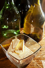 Image showing Butter and olive oil 