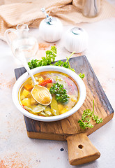 Image showing vegetable soup