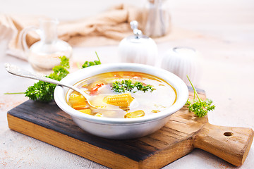 Image showing vegetable soup