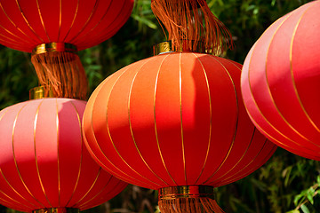 Image showing Chinese traditional lanterns