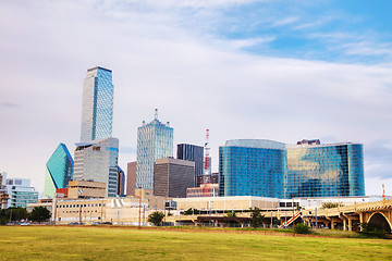 Image showing Overview of downtown Dallas