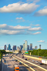 Image showing Overview of downtown Dallas