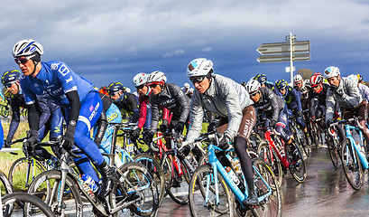 Image showing Inside the Peloton - Paris-Nice 2017