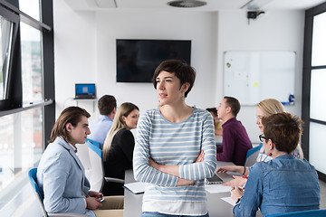 Image showing Portrait of successful Businesswoman