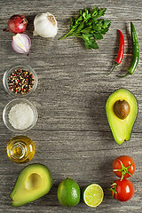 Image showing Avocado ingredients