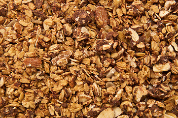 Image showing chocolate organic granola