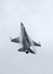 Image showing F-16 Fighter Falcon in airshow