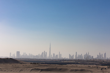 Image showing Panorama Dubai city