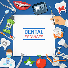 Image showing Dental Services Banner and Frame