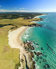 Image showing Stunning beaches on the Eurobodalla coast of Australia