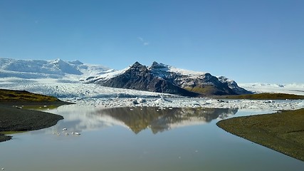 Image showing Glacial lake in Iceland