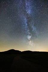 Image showing Starry Sky LAndscape