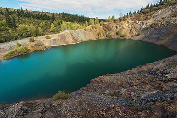 Image showing Blue lake in Altai