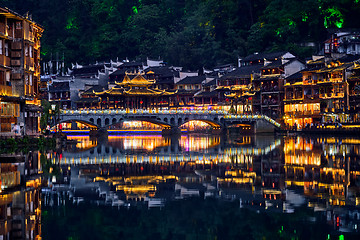 Image showing Feng Huang Ancient Town (Phoenix Ancient Town) , China