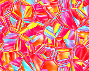 Image showing Abstract seamless colorful pattern