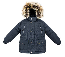 Image showing Warm jacket isolated