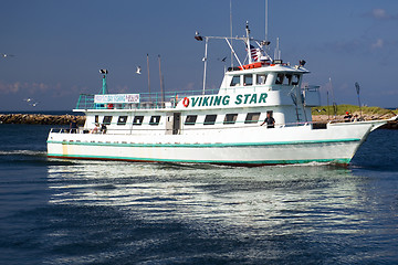 Image showing editorial Viking Star boat