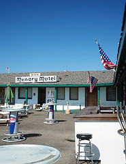 Image showing editorial Memory Motel Montauk New York