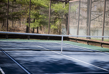 Image showing platform tennis paddle court