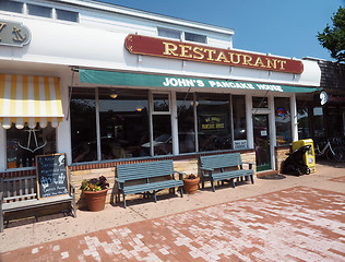 Image showing editorial John\'s Pancake House Montauk Hamptons