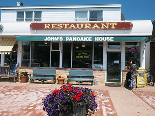 Image showing editorial John\'s Pancake House Montauk Hamptons