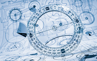 Image showing Technical drawings