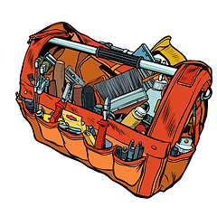 Image showing Bag with working tools