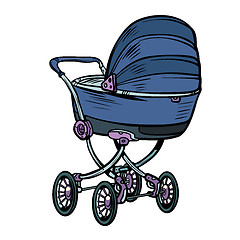 Image showing pram baby carriage stroller perambulator buggy