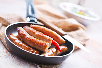 Image showing sausages