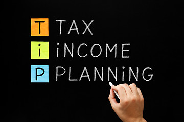 Image showing TIP - Tax Income Planning On Blackboard