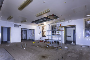 Image showing Kitchen area of Peat Island Asylum