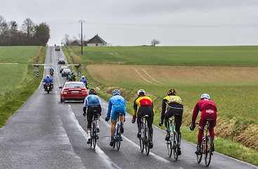 Image showing The Breakaway - Paris-Nice 2017