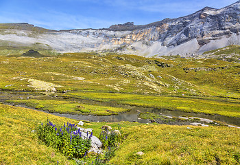 Image showing The Circus of Troumouse - Pyrenees Mountains