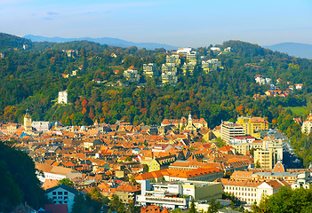 Image showing Skyline of Brasov, Romania