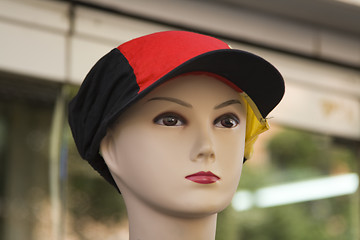Image showing Mannequin with hat