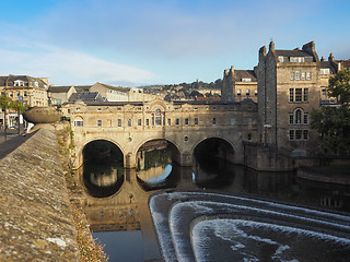 Image showing Pulteney Bridge in Bath