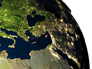 Image showing Cyprus from space