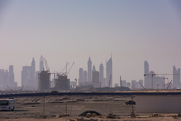 Image showing Panorama Dubai city