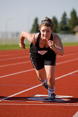 Image showing Female race