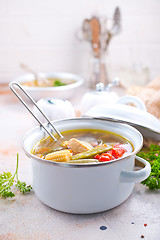 Image showing vegetable soup