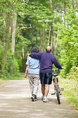 Image showing Senior asian couple