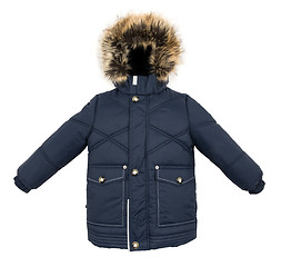 Image showing Warm jacket isolated