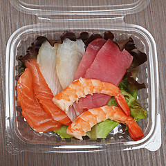 Image showing Sashimi Box