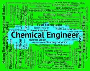 Image showing Chemical Engineer Means Alchemical Engineers And Chemically