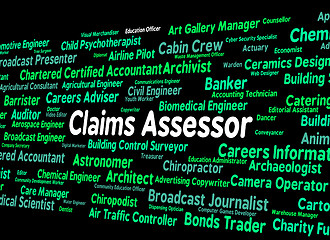 Image showing Claims Assessor Means Text Assessors And Words