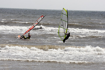 Image showing surfing