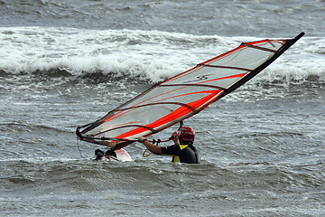 Image showing surfing