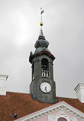 Image showing Tartu town hall in historical centre, Estonia