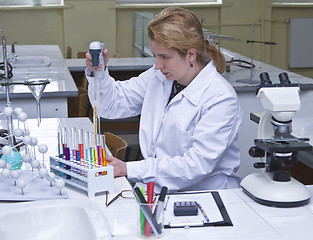 Image showing Laboratory work