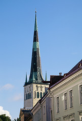 Image showing St. Olaf Church in Tallinn